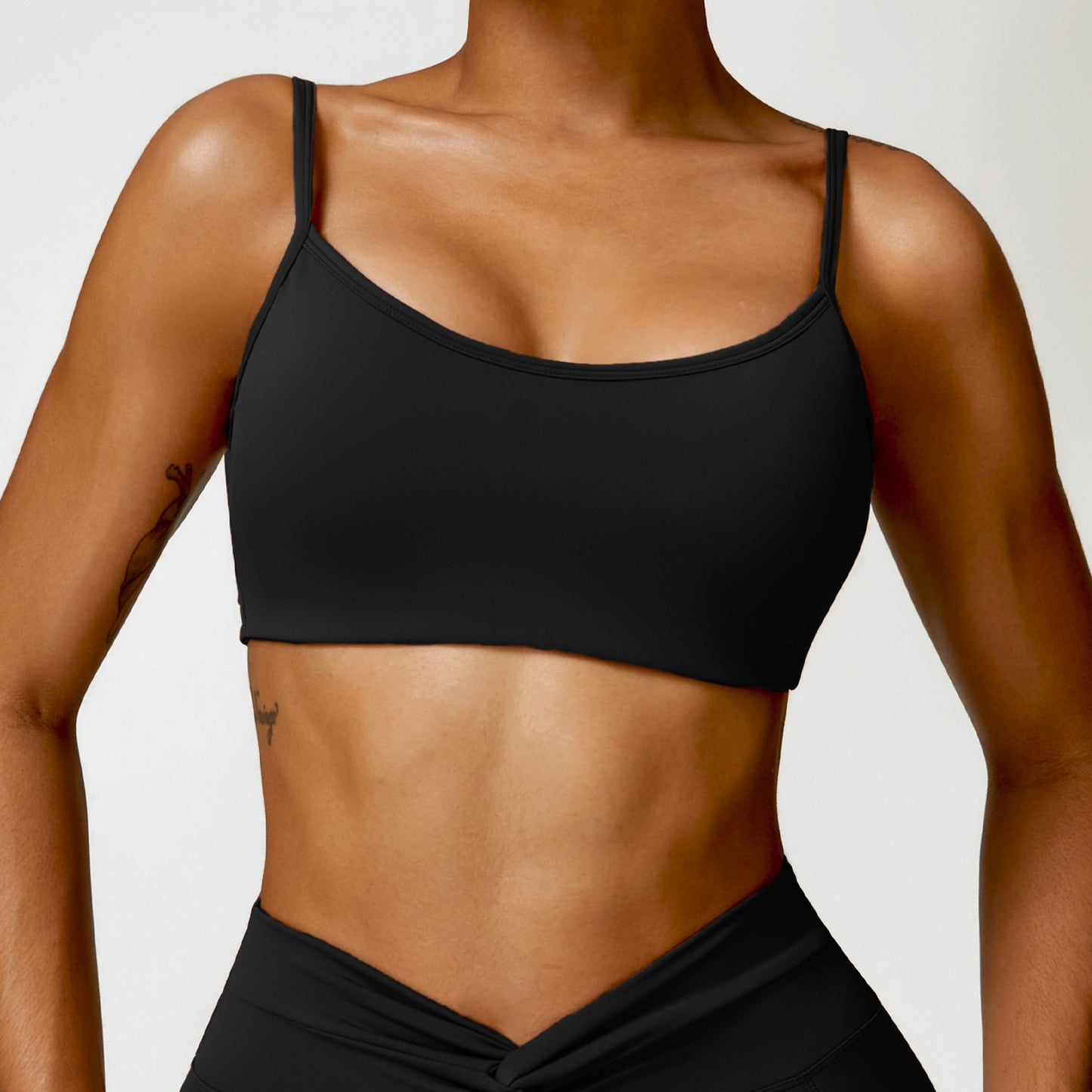 Elevate Your Workout with Our Backless Cami Yoga Bra Supportive and Chic Fitness Top 8528