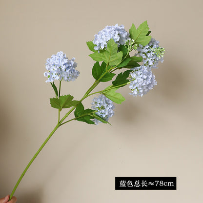 High-Quality Snowball Multi-Head Hydrangea Artificial Flowers for Wedding Decor, Home Accessories, and Photography Props - Stunning Realistic Look and Long-Lasting Beauty