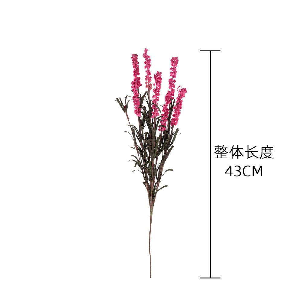 7-Branch Foam Lavender Faux Flowers - Perfect for Weddings, Home Decor, and Event Decorations | MW09904