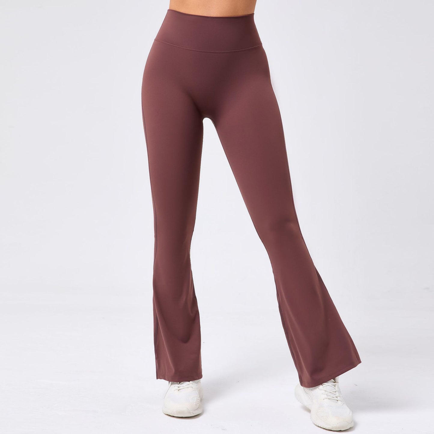 High Waisted Wide Leg Yoga Pants for Women Flattering Bootcut Design Butt Lifting for Dance Gym Workouts Style 9190