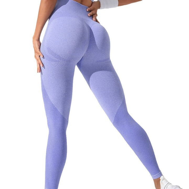 Seamless Peach Butt Outdoor Sports Leggings for Women Breathable Quick Dry Moisture Wicking Workout Pants for Running Training and Yoga