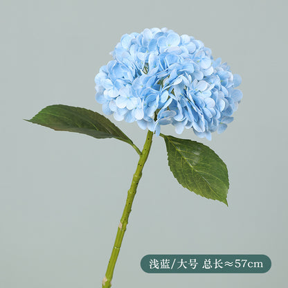 Realistic Touch Hydrangea Artificial Flowers for Home Decor - Perfect for Living Room Arrangements, Weddings, and Photography Props