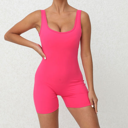 Women s All in One Bodysuit for Dance Sports Outdoor Fitness Running and Quick Dry Yoga Comfortable and Versatile Activewear