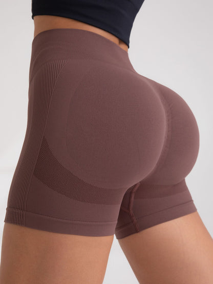 9 Color Seamless High Waisted Peach Butt Shorts for Yoga Running and Fitness Workouts