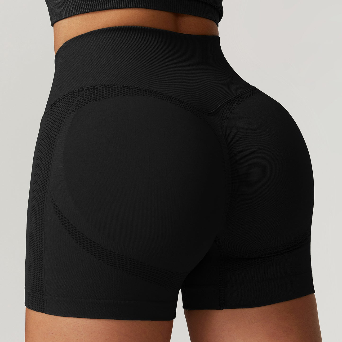 Peach Shape Seamless High Waisted Yoga Shorts for Women Comfortable Running and Fitness Wear for Active Lifestyle