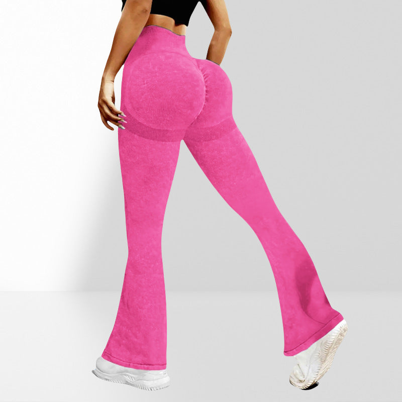 Seamless High Waisted Scrunch Butt Yoga Leggings for Women Soft Stretchy and for Peach Shaped Curves