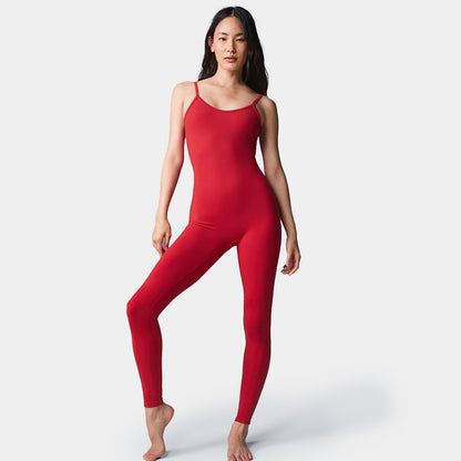 Seamless Yoga Jumpsuit for Women Sculpting Butt Lifting Backless Activewear with Quick Dry Fabric for Comfort During Workouts