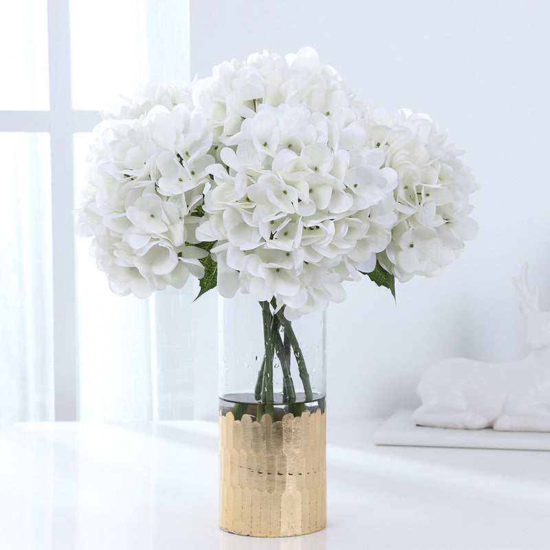 Realistic DIY Hydrangea Flowers – Perfect for Weddings, Events, and Photography Props – Lifelike, Moisture-Resistant, and Soft to the Touch