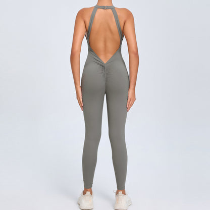 Quick Dry Women's Yoga Bodysuit Supportive and Sculpting Activewear for Comfort and Flexibility