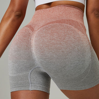 High Waisted Peach Butt Yoga Shorts for Women Tummy Control Stretchy Tight Fitting 3 Inch Workout Shorts for Fitness and Casual Wear