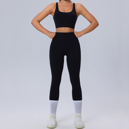 Plus Size Yoga Outfit Set for Women Soft Fleece Style Stretchy Activewear with High Breathability and Comfort for All Fitness Levels