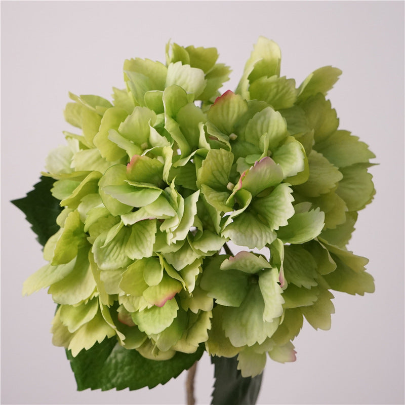 Lifelike Hydrangea Faux Floral Arrangement - Luxurious Touch for Home and Hotel Décor, Perfect for Living Room, Dining Table, and Wedding Celebrations