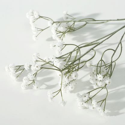 Stunning Faux Baby's Breath Flowers - Soft Silicone Realistic Decoration for Weddings, Home, and Living Room - Perfect for Elegant Floral Arrangements