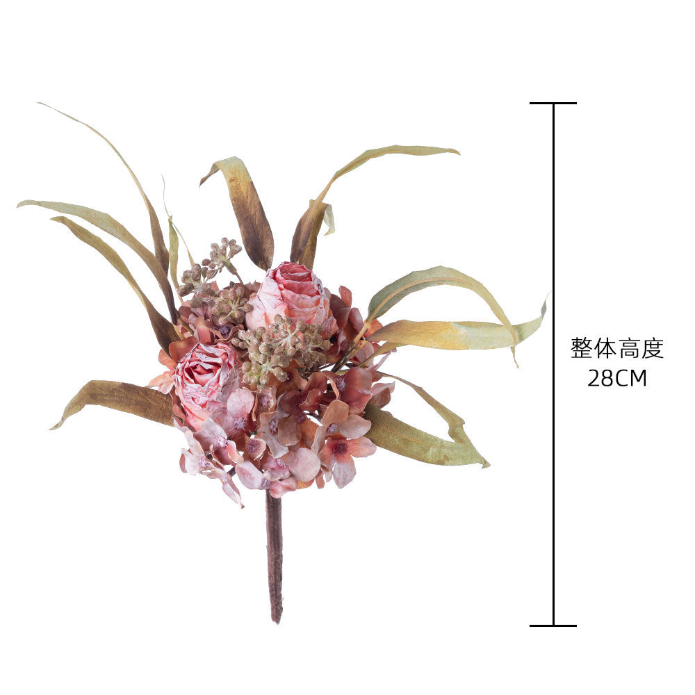 Cherry Blossom Heart - Elegant Ins-style Faux Floral Decor for Home and Weddings | Perfect for Any Occasion (Model MW89106)