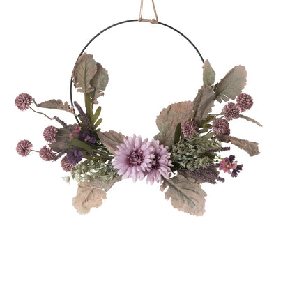 Elegant Cherry Blossom Wall Hanging Home Decor - Stunning Faux Floral Bouquet for Weddings, Decorations, and Charming Rose Accents (CF01015)