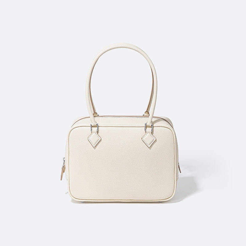 Quality Vintage Style Leather Handbag for Women Chic Retro Pillow Bag for Commuting