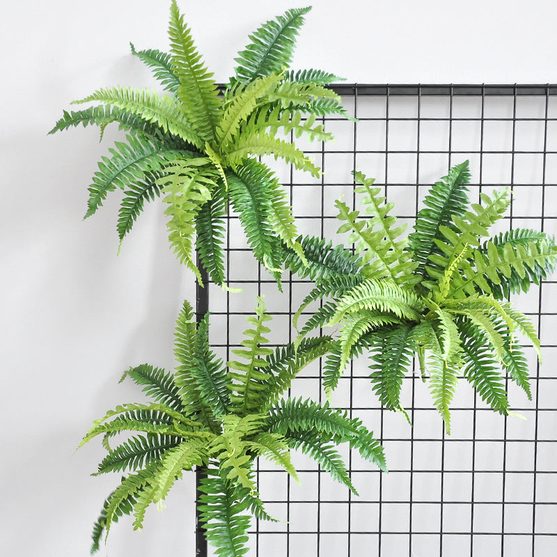 Realistic Persian Fern Leaf Wall Hanging - Lifelike Silk Greenery for Stunning Home Decor