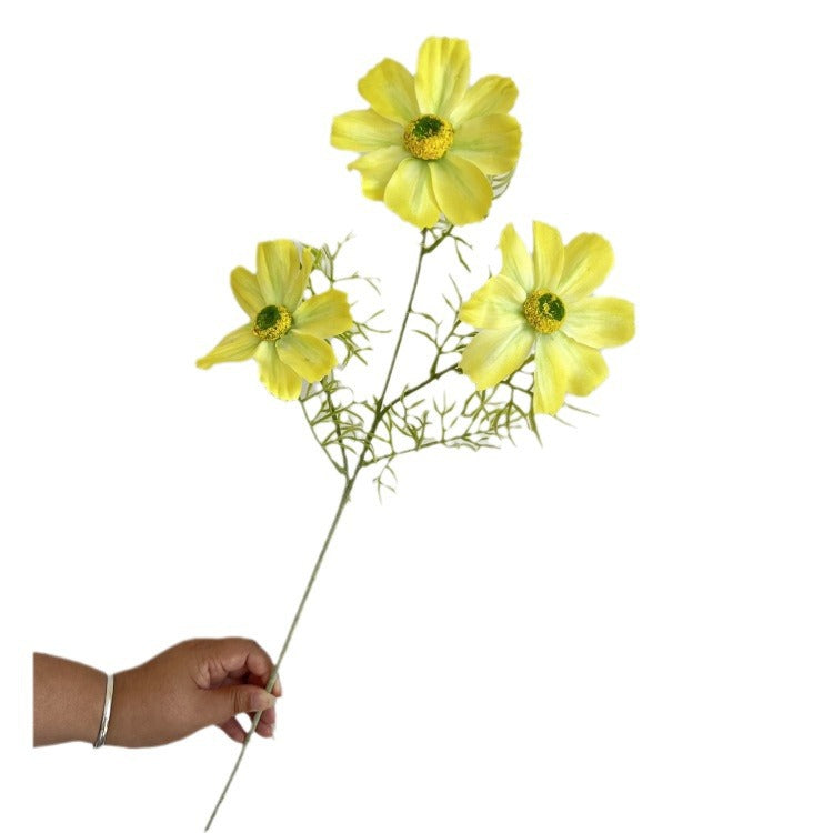 Artificial Sunflower and Himalayan Flower Arrangement - Elegant Silk Floral Display for Dining Tables, Upscale Home Decor, and Stunning Event Centerpieces