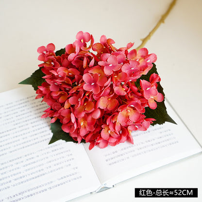 Elegant European-Style 11-Branch Artificial Hydrangea – DIY Miniature Vintage Floral Arrangement for Weddings and Celebrations