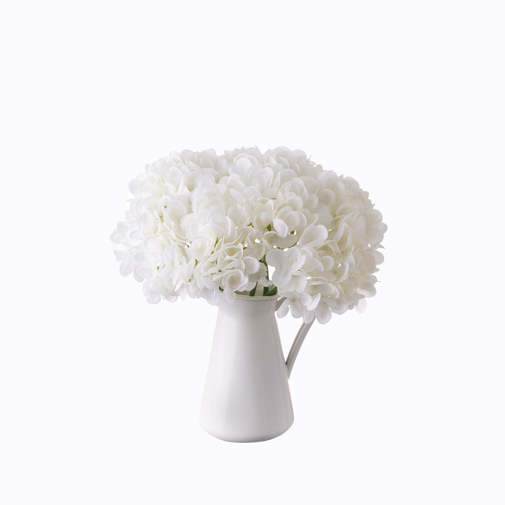 Beautiful Artificial Hydrangea Flowers - Lifelike Greenery Wedding Decor, INS Style Crafting Piece - Perfect for Home Decoration (Model YC1103)