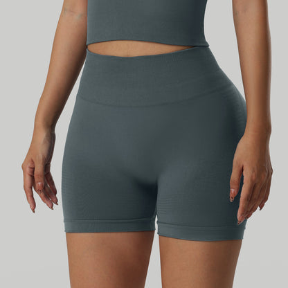 Seamless High Waisted Yoga Shorts for Peachy Lift High Elasticity Activewear for Fitness Running for Everyday Wear