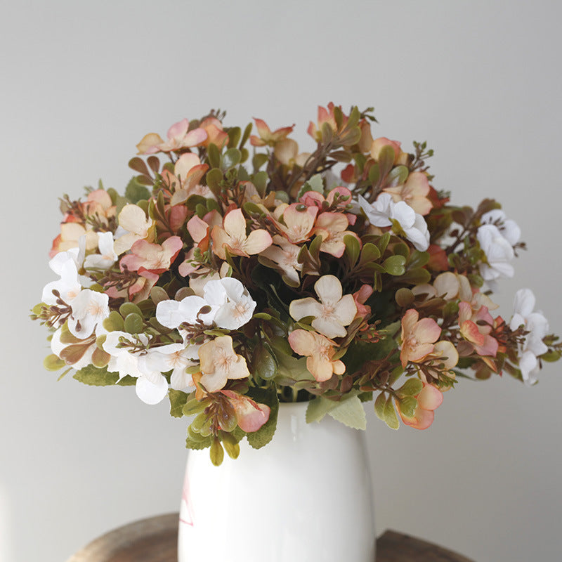 Realistic Artificial Hydrangea Flower Bouquet - Perfect for Weddings, Event Decor, Home Styling, Photography, and Dining Table Centerpieces