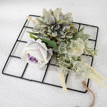 Stunning Ogata Dalia Wall Hanging Faux Floral Decoration for Weddings - Beautiful Bridal Bouquet and Wall Art Display (CF01208)