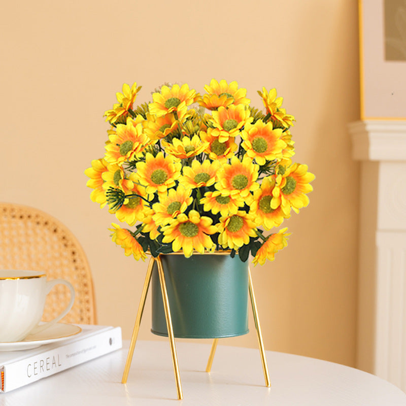 Vibrant Artificial Sunflower Decorations for Weddings and Home Decor - Perfect Props for Photography and Wall Art