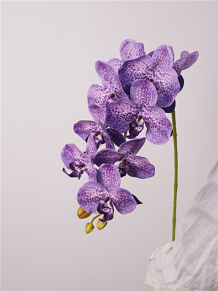 High-Quality Realistic Artificial 3D Printed Phalaenopsis Orchid – Elegant Nordic Table Centerpiece for Weddings and Home Decor