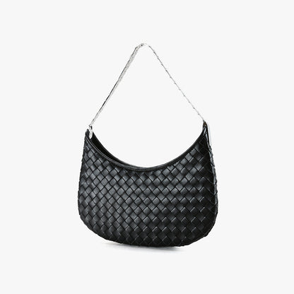 Chic Handcrafted Korean Style Handmade Lambskin Bag for Women Unique Design Genuine Leather Tote Shoulder Bag Ideal for Fashion Enthusiasts