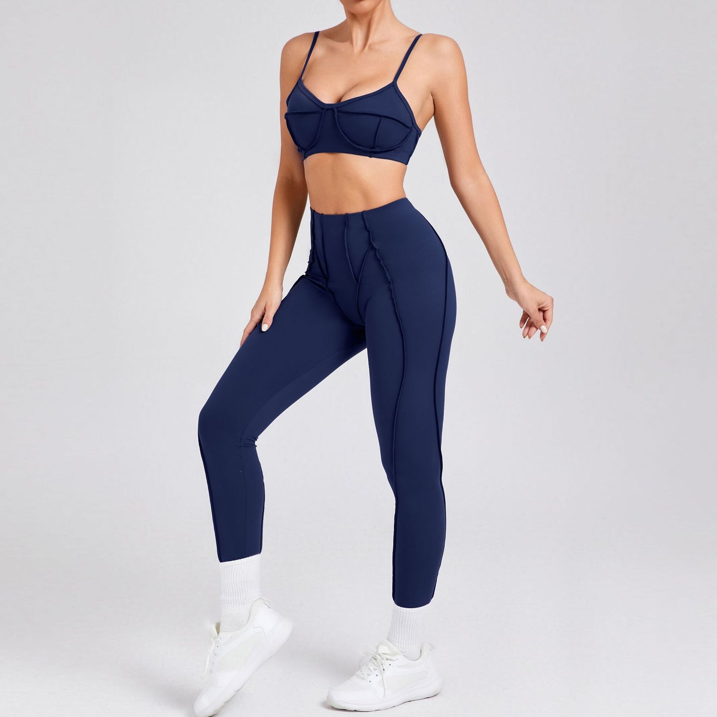 Soft Brushed Yoga Outfit Set High Performance Activewear for Comfort and Body Sculpting