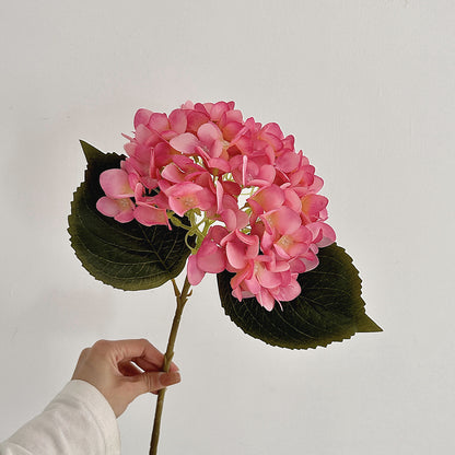 Hydrangea Faux Flower – Realistic Touch, Perfect for Living Room & Dining Table Decor, Elegant Centerpiece for Home & Office