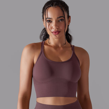 Women's High Impact Sports Bra with Back Support Moisture Wicking Breathable Yoga Top for Comfort and Stability During Workouts