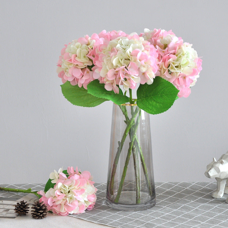 Realistic Hydrating Silk Hydrangea Flower - Perfect for Weddings, Home Decor, and Special Events