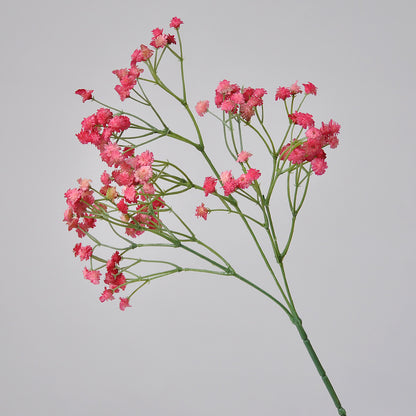 Realistic Baby's Breath Artificial Flower Stem - Perfect for Wedding Decor, Home Styling, and Floral Arrangements