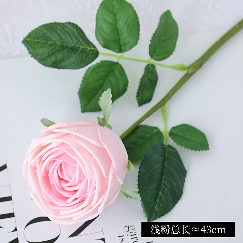 Luxury Lifelike Moisturizing Rose Flower - Stunning Home Decor and Wedding Decoration – Long-lasting Hydrating Tea Rose Replica for Elegant Touch