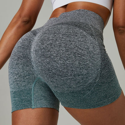 High Waisted Peach Butt Yoga Shorts for Women Tummy Control Stretchy Tight Fitting 3 Inch Workout Shorts for Fitness and Casual Wear