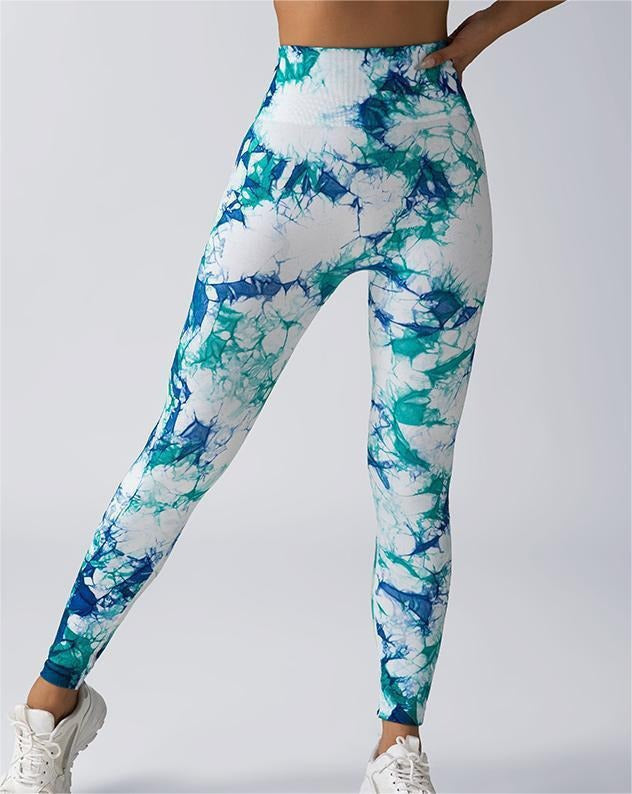 High Waisted Tie Dye Yoga Pants for Women Butt Lifting Fitness Leggings for and Performance