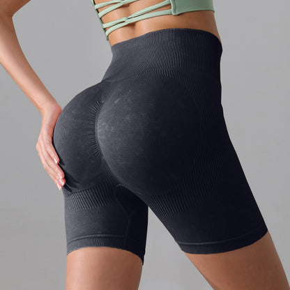 High Waisted Breathable Women's Fitness Pants Sculpting Tummy Control Cycling Leggings 3 4 Yoga Shorts for Maximum Comfort and Support