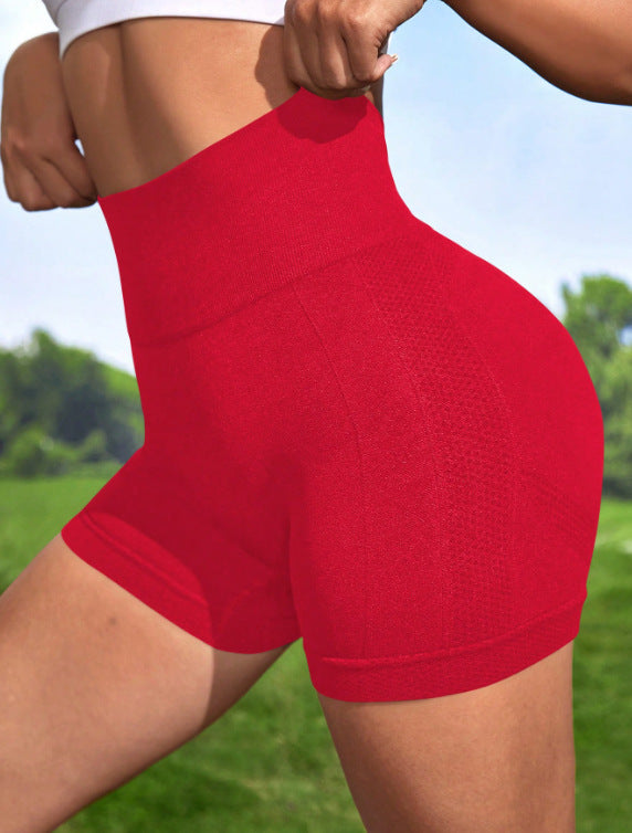 Seamless High Waisted Butt Lifting Yoga Shorts for Women Quick Dry High Intensity Workout Fitness Shorts with Great Stretch and Comfort