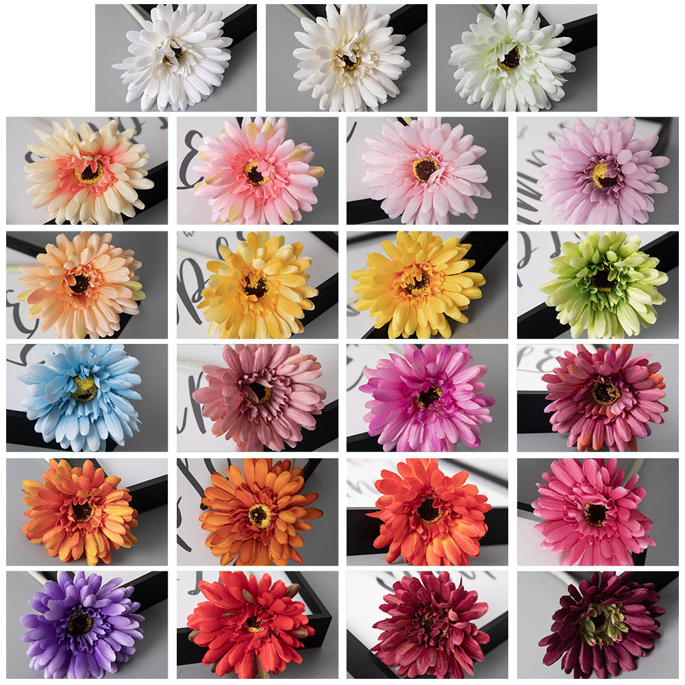 Realistic Sunflower Faux Flowers - Stunning Gerbera Daisies for Home Décor | Vibrant Artificial Plants for Lasting Beauty and Elegance