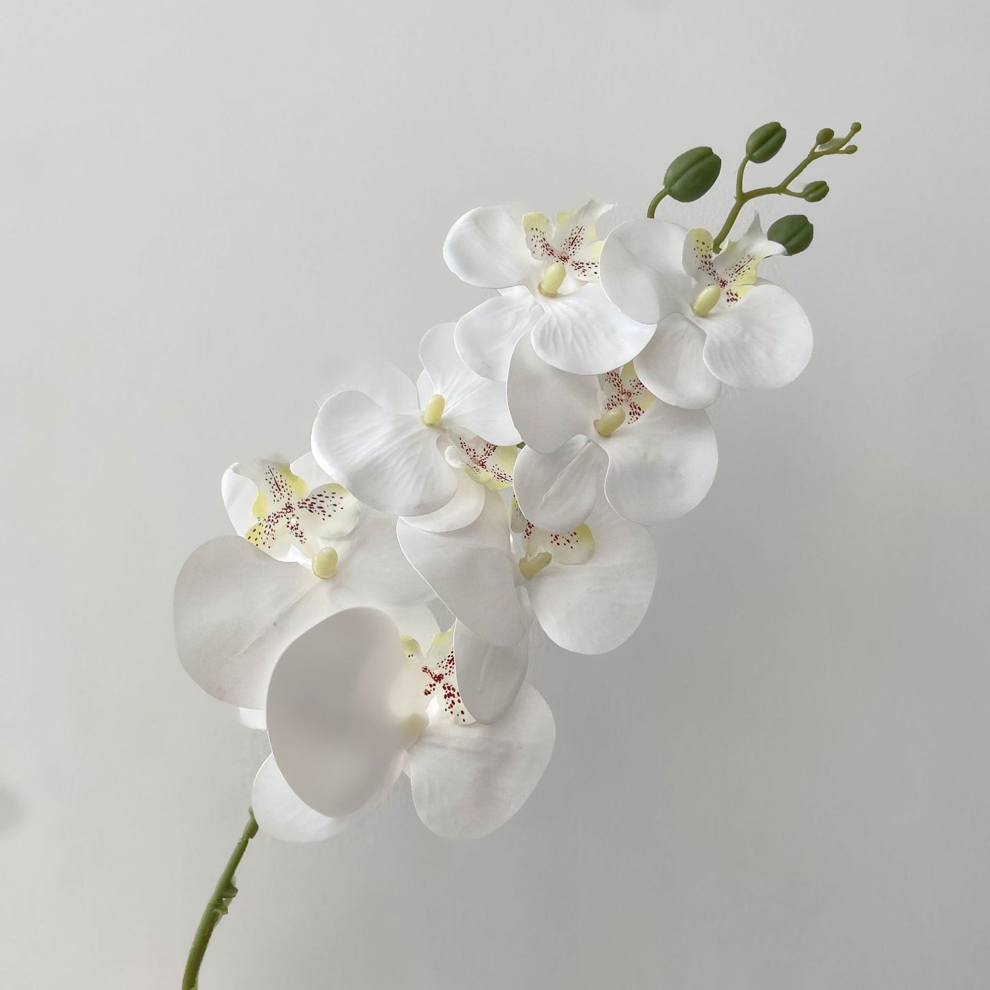 Elegant 3D Printed Orchid Flowers - Realistic 7-Head Faux Orchid Design for Luxurious Home Decor and Chic Living Room Accents