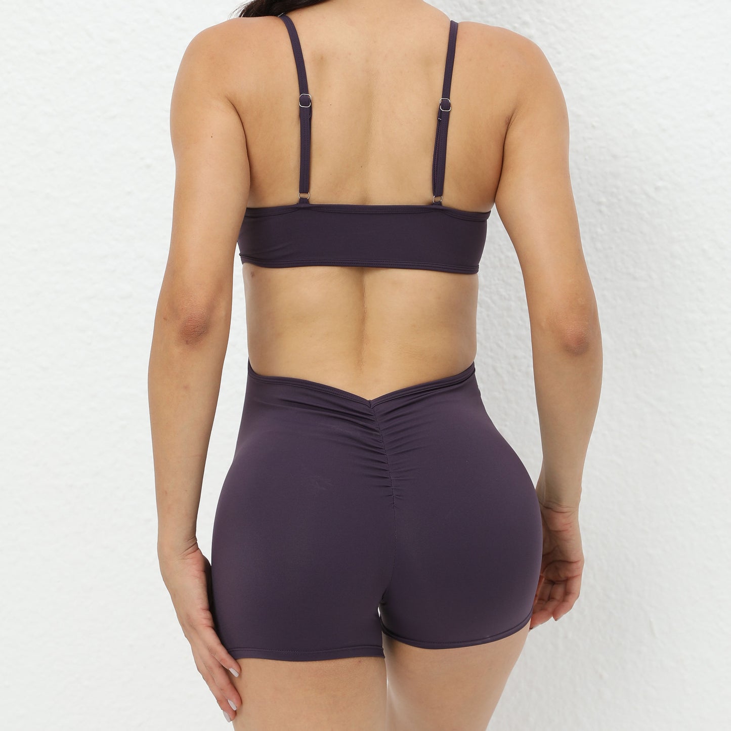 High Performance Women's Yoga Bodysuit Ultra Stretchy Supportive Activewear with Unique Back Design for Comfort and Flexibility