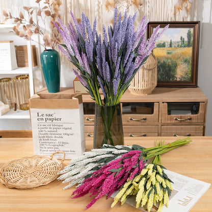 Realistic Foam Lavender Artificial Flowers for Home Decor – Perfect for Weddings, Bouquets, Aisle Decorations, and Flower Walls | Model MW21802