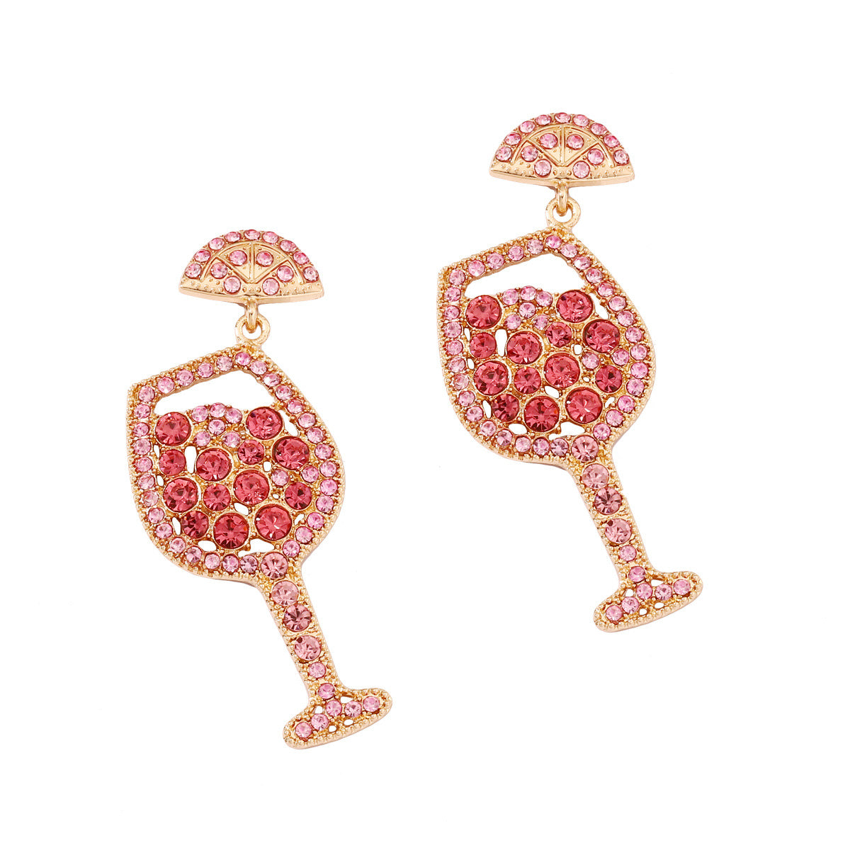 Chic Party Style Crystal-Embellished Pearl Drop Earrings - Creative Bottle Design for Trendy Women, Perfect for Gifting and Everyday Wear