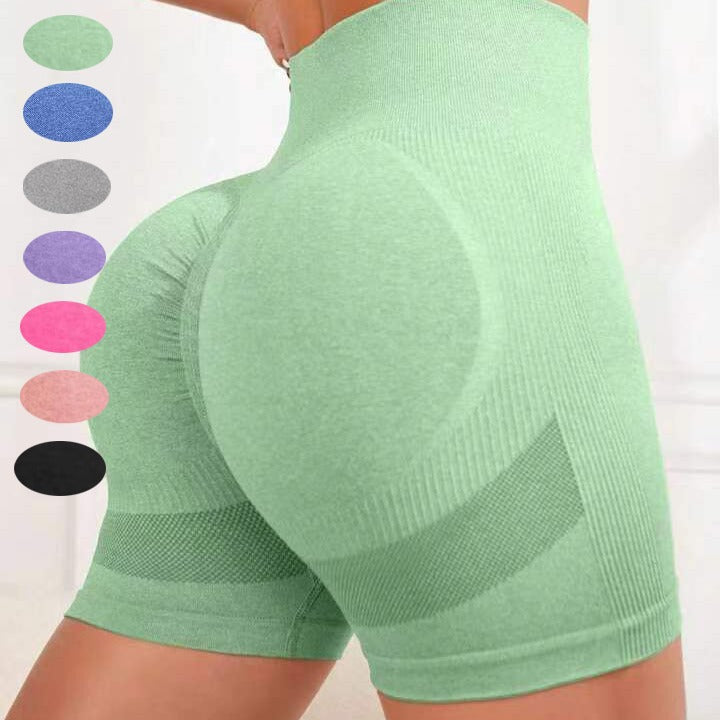 High Waisted Seamless Yoga Shorts for Butt Lift and Tummy Control 3 Inch Compression Workout Shorts for Enhanced Comfort and Style