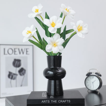 Stunning Faux Tulip Flowers in Elegant European Style - Luxurious PU Texture, Perfect for Home Decor, Interior Design, and Wedding Decorations