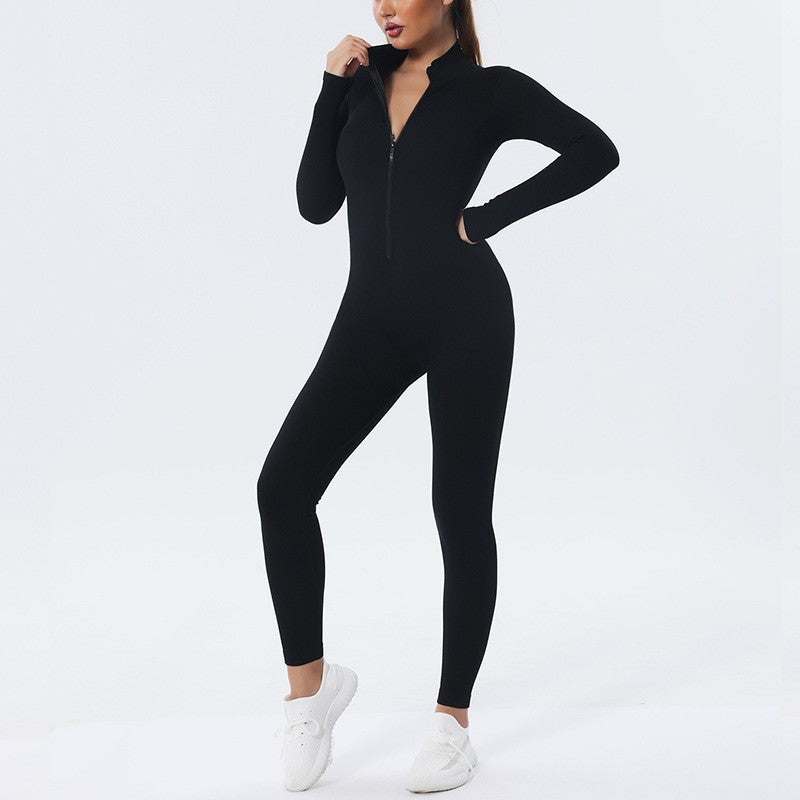 Seamless Quick Dry Yoga Jumpsuit for Running Fitness Dance and Active Lifestyle for All Body Types