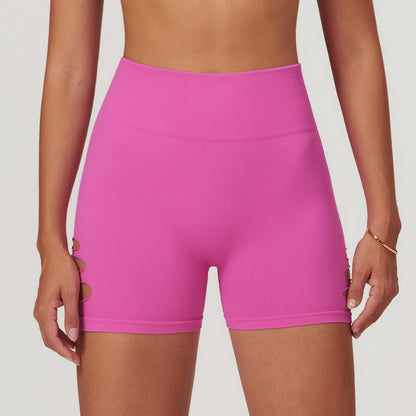 Seamless High Waisted Yoga Shorts for Women Peach Lifting Tights for Comfort Fit and Flexibility for Running Fitness and Casual Wear Style 7711