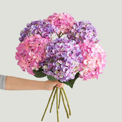 Lifelike Wedding Venue Decoration: Stunning Faux Hydrangea Bouquet – Perfect for Home Décor and 3D Printed Elsa-Inspired Floral Arrangements